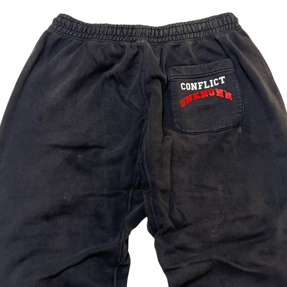 Saint Mxxxxxx x Denim Tears Struggle Sweatpants Black | Saint Michael - Picture 7 of 8